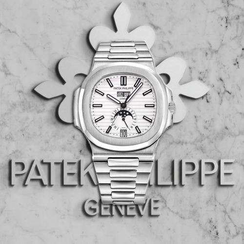 파텍필립 노틸러스 오토매틱 40mm 남성용 화이트다이얼 오토매틱 pat0454 - Patek Philippe Nautilus 40mm MENS White Dail Automatic Movement