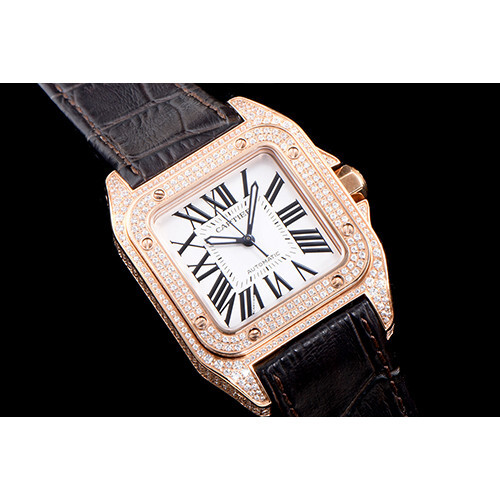 [Cartier]까르띠에 산토스 34mm-10 WM502151 수정형