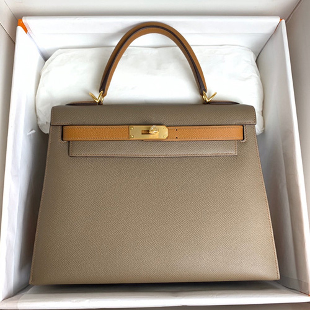 HERMES 에르메스 켈리백 25CM 오리지날 엡송 정품가죽사용 (100%수작업) H351044-1