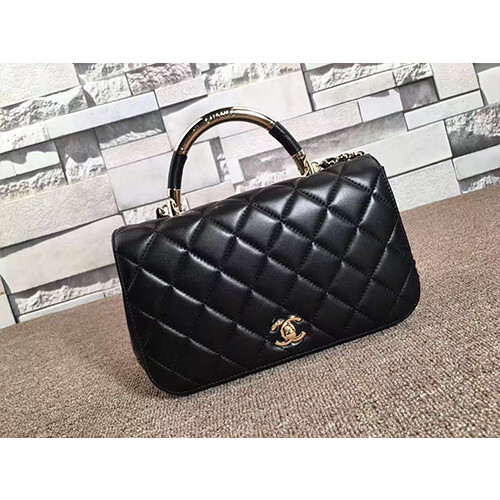 [CHANEL]샤넬 메탈핸들 플랩백 A93752