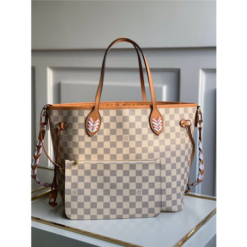 LOUIS VUITTON 루이비통 다미에 아주르 네버풀 MM N50047