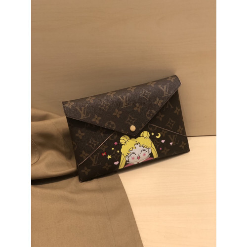 Louis Vuitton 2020 Pochette Kirigami Clutch Bag,23cm- 루이비통 2020 포쉐트 키리가미 클러치백,M62034,LOUB1833,23cm,브라운