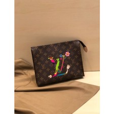 Louis Vuitton 2020 Monogram Clutch Bag,26cm - 루이비통 2020 모노그램 남여공용 클러치백 M47542,LOUB1662 ,26cm,브라운