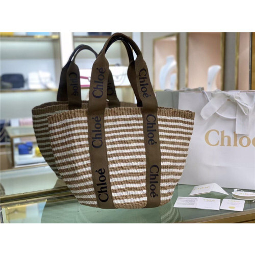 CHLOE 끌로에 우디 라지 바스켓 C79908