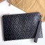 Burberry 2020 TB Leather Clutch Bag , 30cm - 버버리 2020 남여공용 TB 레더 클러치백 ,BURB0413,30cm,블랙