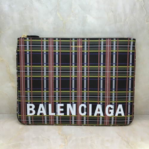 Balenciaga 2020 Leather Clutch Bag,34CM - 발렌시아가 2020 남여공용 레더 클러치백,BGB0467,34CM,블랙