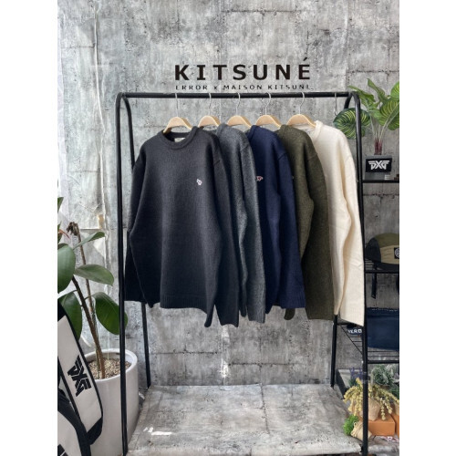 Maison Kitsune 메종키츠네 삼색여우 울캐시니트6