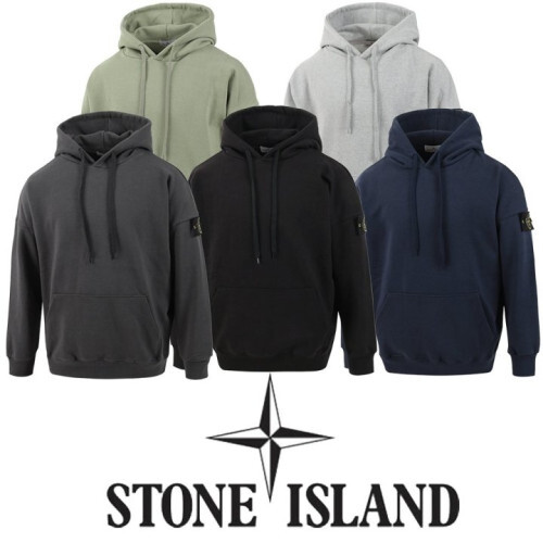 Stone Island 스톤아일랜드 헤비쭈리 오바핏 와펜 후드