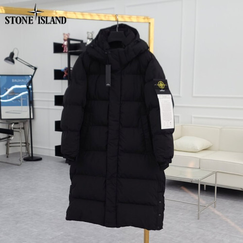 Stone Island 스톤아일랜드 패치 롱 패딩 점퍼