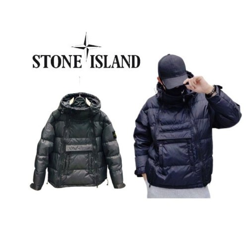 Stone Island 스톤아일랜드 후드 포켓 패딩