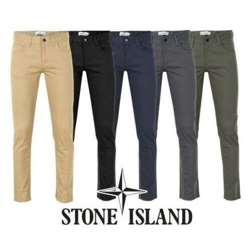 Stone Island 스톤아일랜드 베이직 스트레이트팬츠