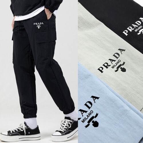 Prada 프라다 윈드 카고조거팬츠