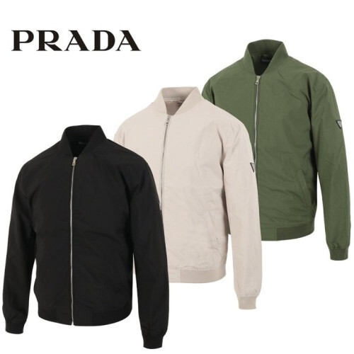 Prada 프라다 블루종 항공 자켓