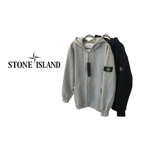 Stone Island 스톤아일랜드 와펜 소프트 쮸리 후드집업