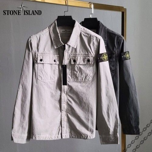 Stone Island 스톤아일랜드 후염 집업 자켓