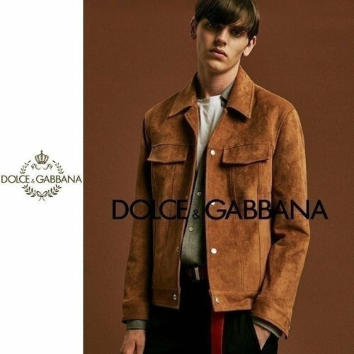 Dolce & Gabbana 돌체엔가바나 스웨이드 트러커자켓