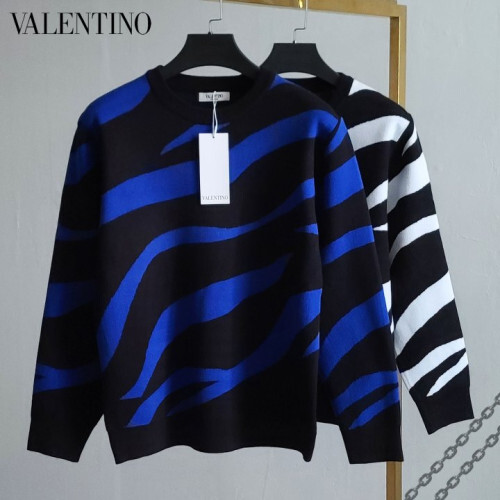 Valentino 발렌티노 지브라 라운드 니트