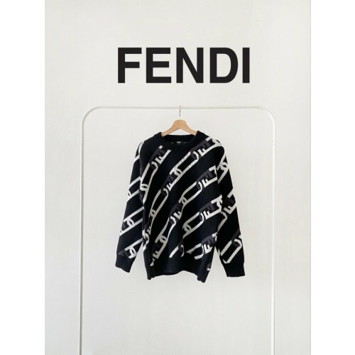 Fendi 펜디 FF 로고 울 니트