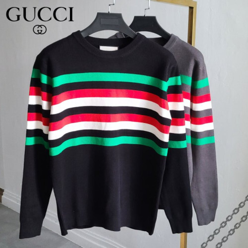 GUCCi 구찌 배색 라운드 니트