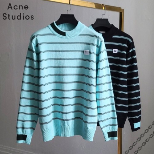 Acne Studios 아크네스튜디오 패치 단가라 반목 니트