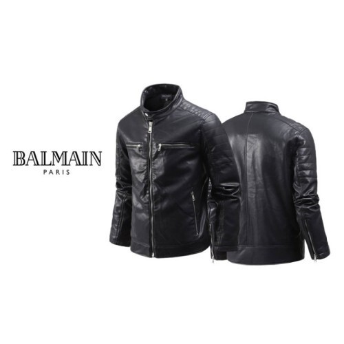 Balmain 발망 지퍼 포인트 라이더 자켓