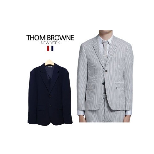 Thom Browne 톰브라운 F/W 실크 시어서커 블레이저 자켓