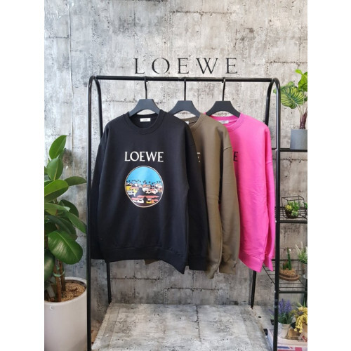 LOEWE 로에베 빌리지로고 쭈리맨투맨