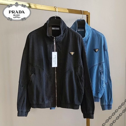 PRADA 프라다 오버핏 데님 자켓