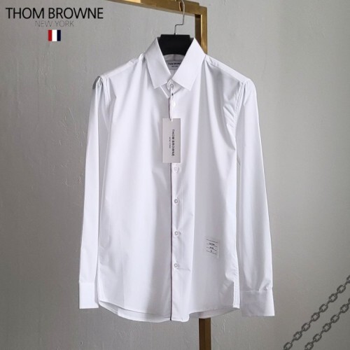 Thom Browne 톰브라운 자수슬림삼선 베이직 셔츠