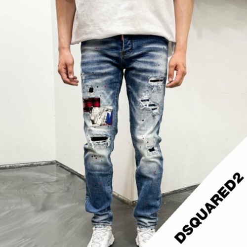 Dsquared2 디스퀘어드2 레드스티치덧댐진2