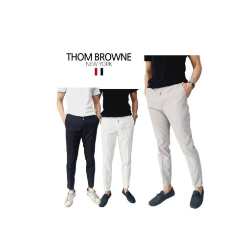 Thom Browne 톰브라운 듀얼 후크 9부 슬랙스