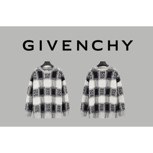 Givenchy 지방시 GVC 앙고라 캐시 쓰리톤 니트