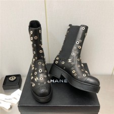 Chanel 샤넬 여성용 부츠 (굽4.5CM) C35000