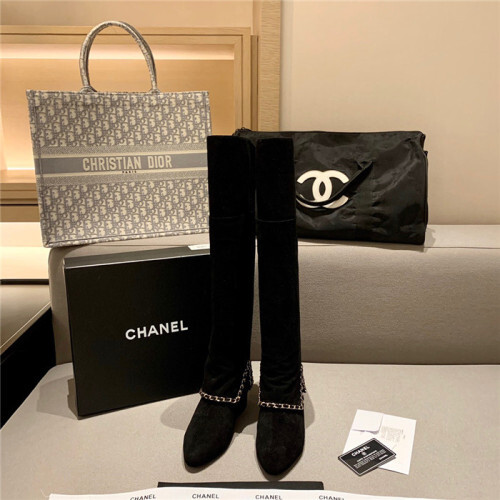 CHANEL 샤넬 여성용 부츠 (굽높이4.5CM) C93325